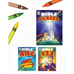 Bible Activity Books (3 books)